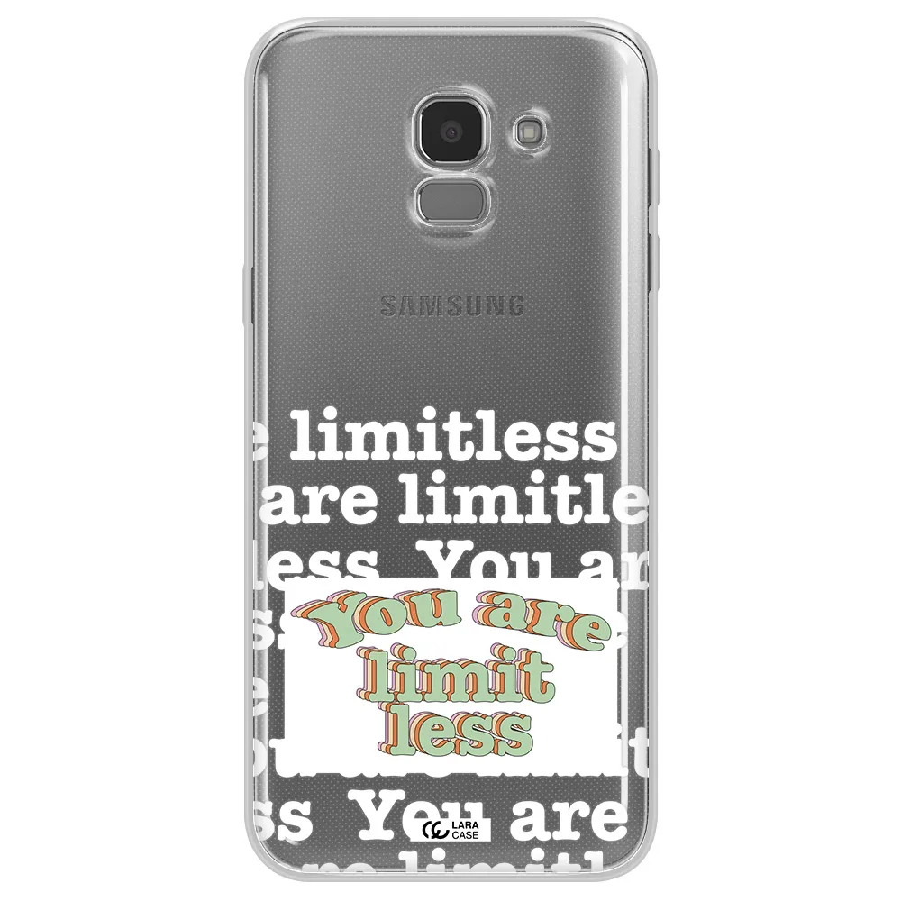 Limitless Samsung J6 Clear TPU Case