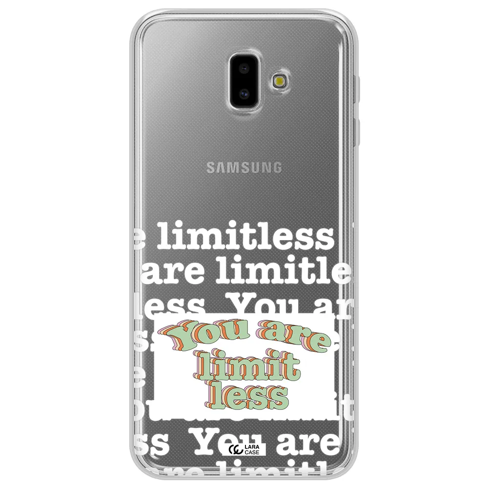 Limitless Samsung J6 Plus Clear TPU Case