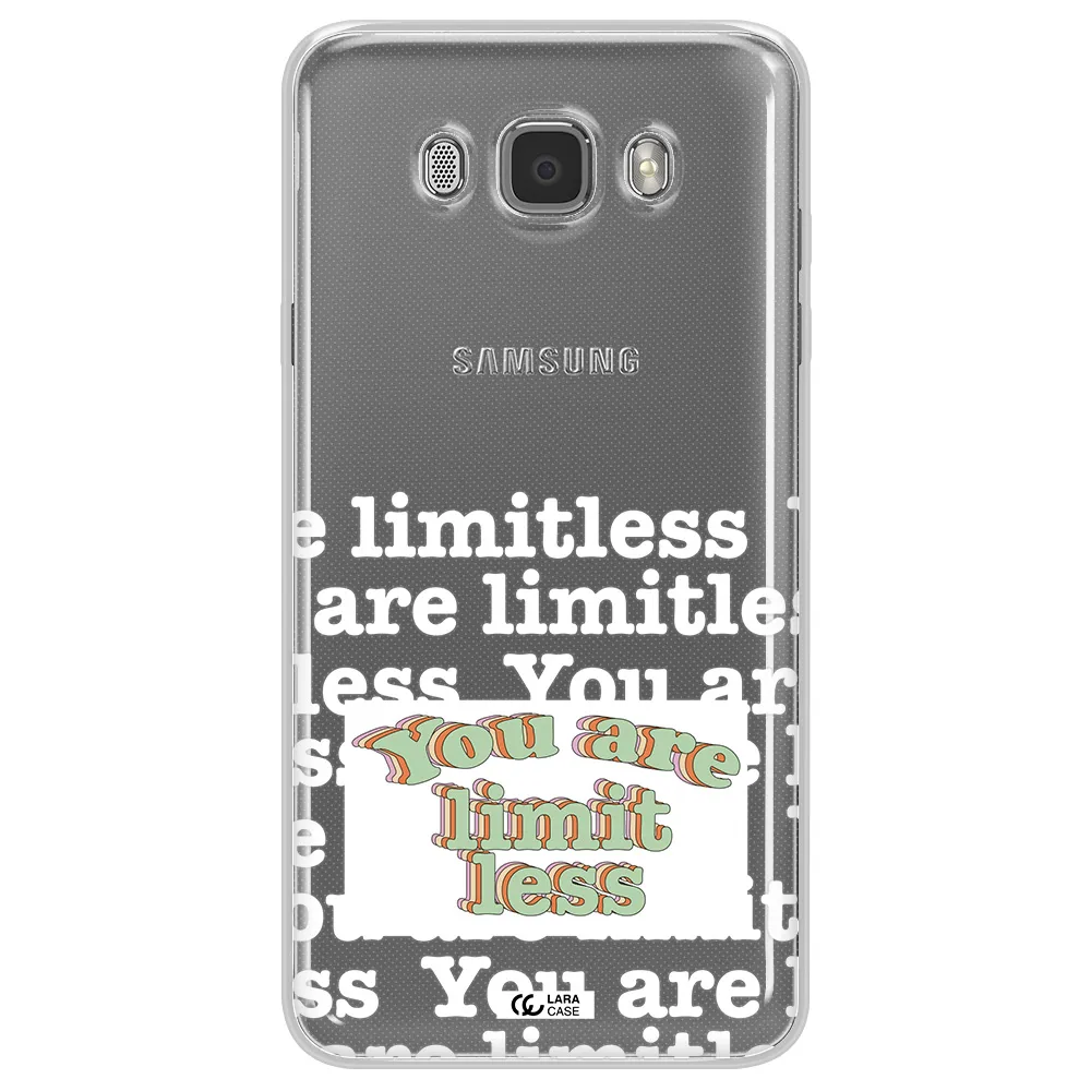 Limitless Samsung J7 2016 Clear TPU Case