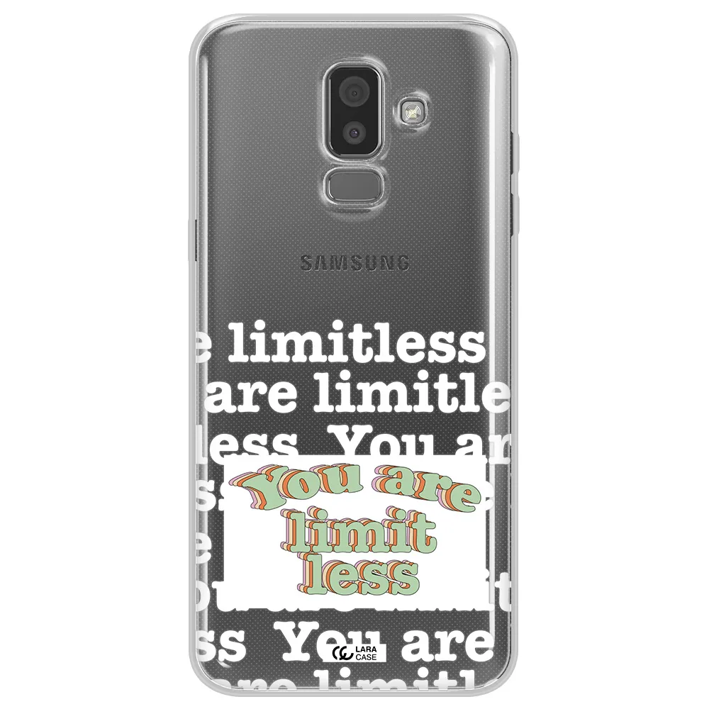 Limitless Samsung J8 Clear TPU Case