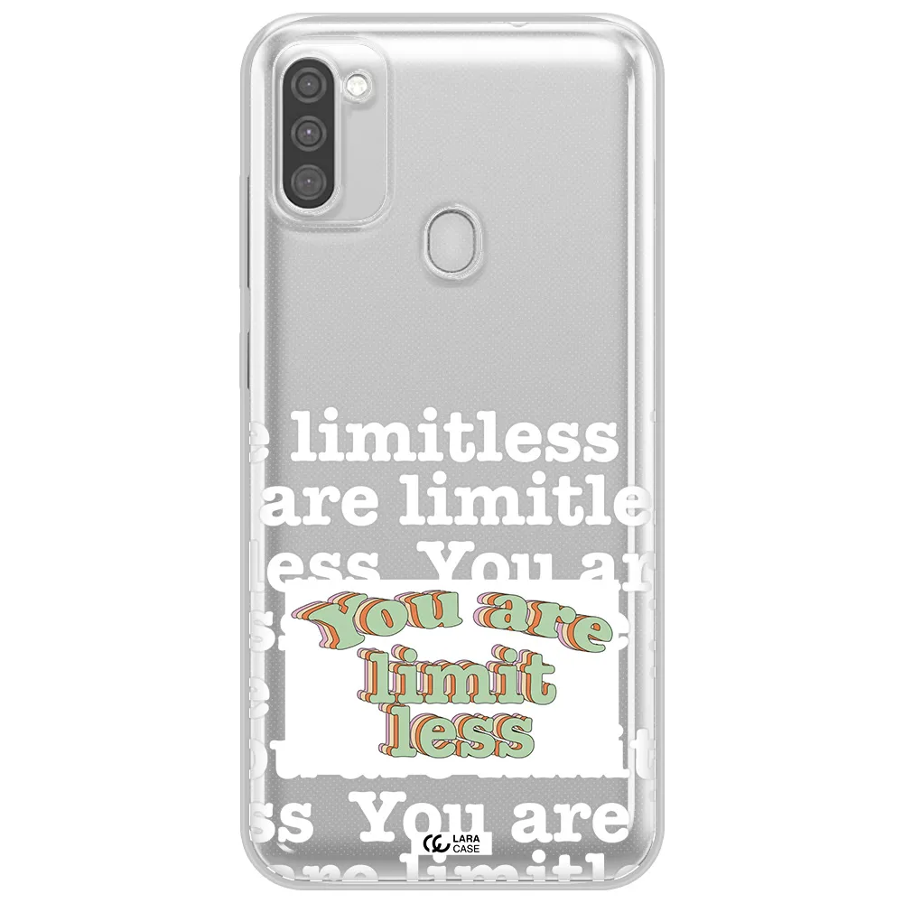 Limitless Samsung M11 Clear TPU Case