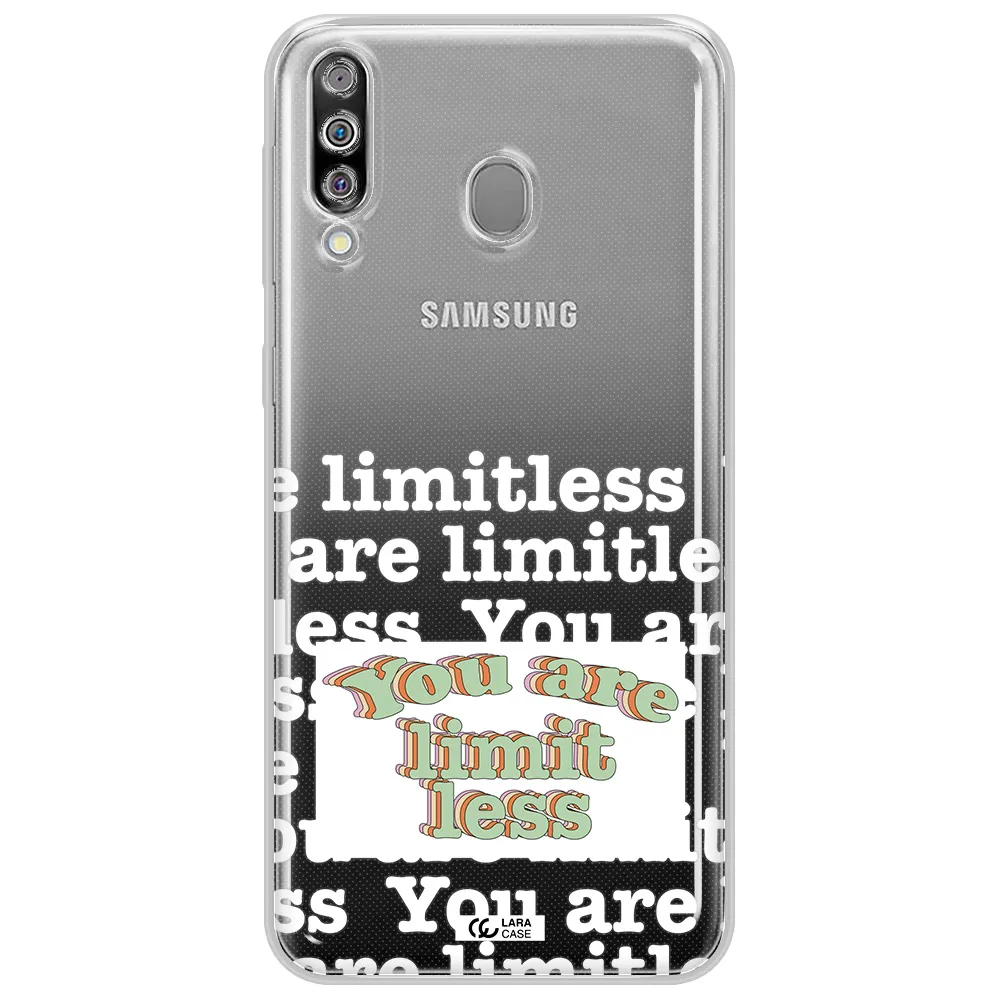 Limitless Samsung M30 Clear TPU Case