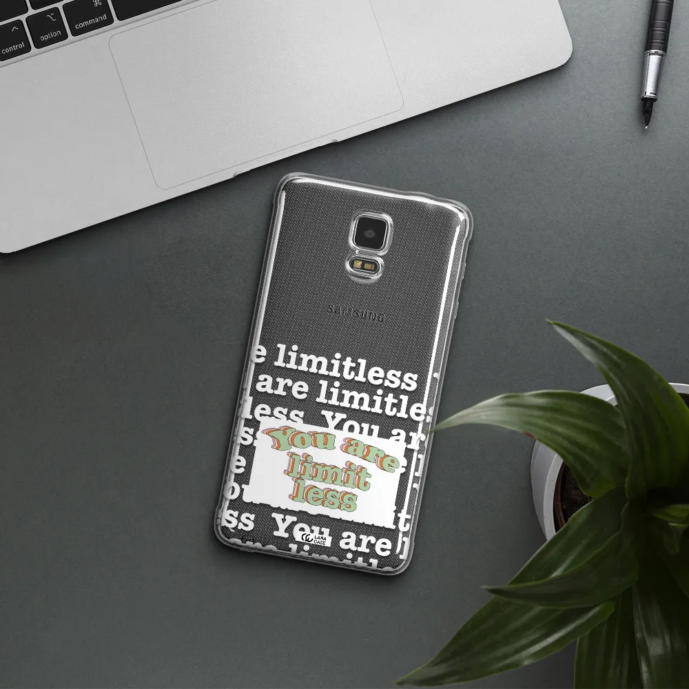 Limitless Samsung Note 4 Clear TPU Case