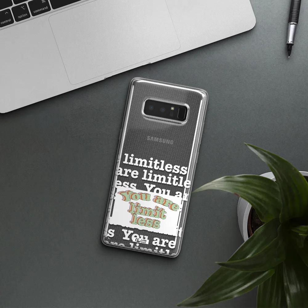 Limitless Samsung Note 8 Clear TPU Case