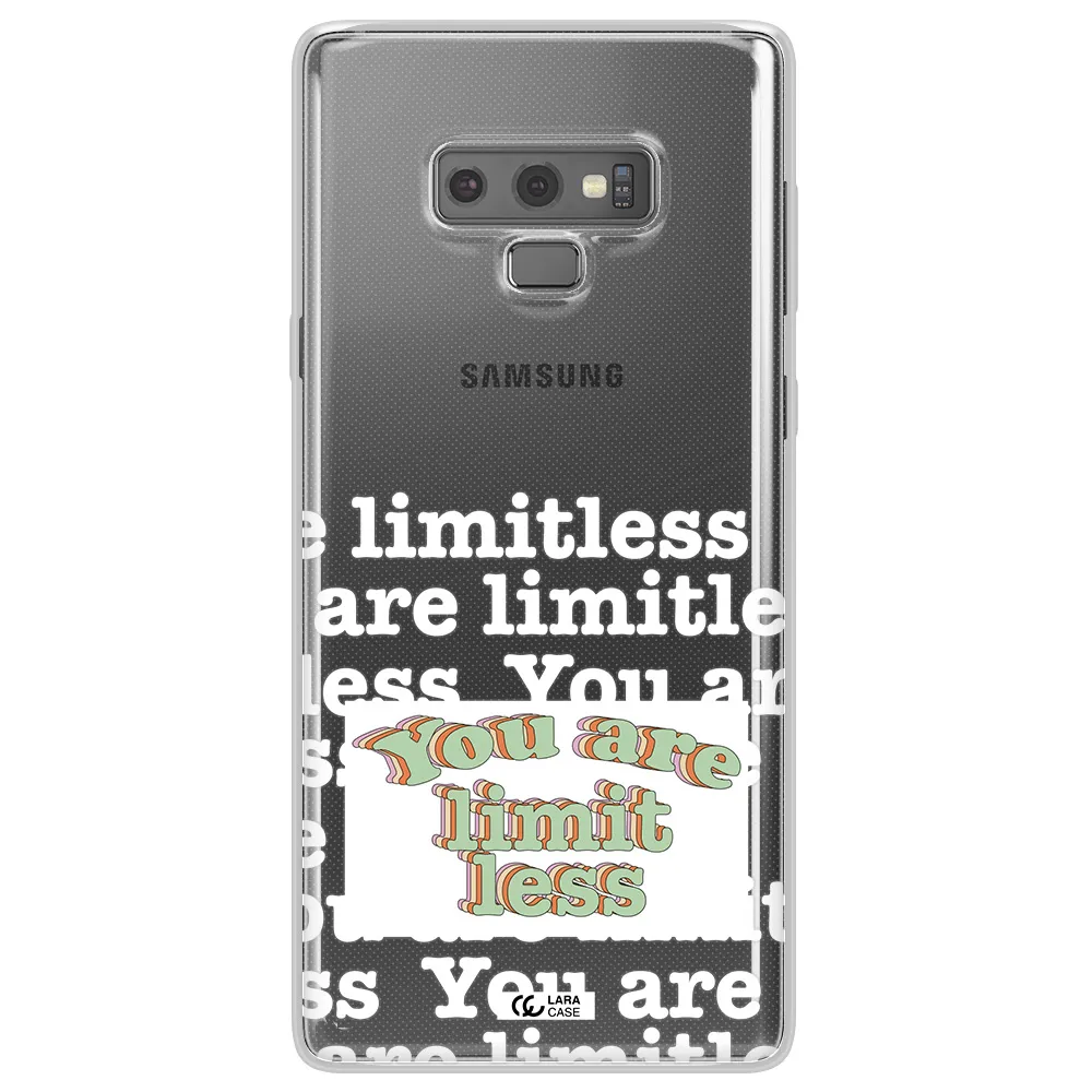 Limitless Samsung Note 9 Clear TPU Case
