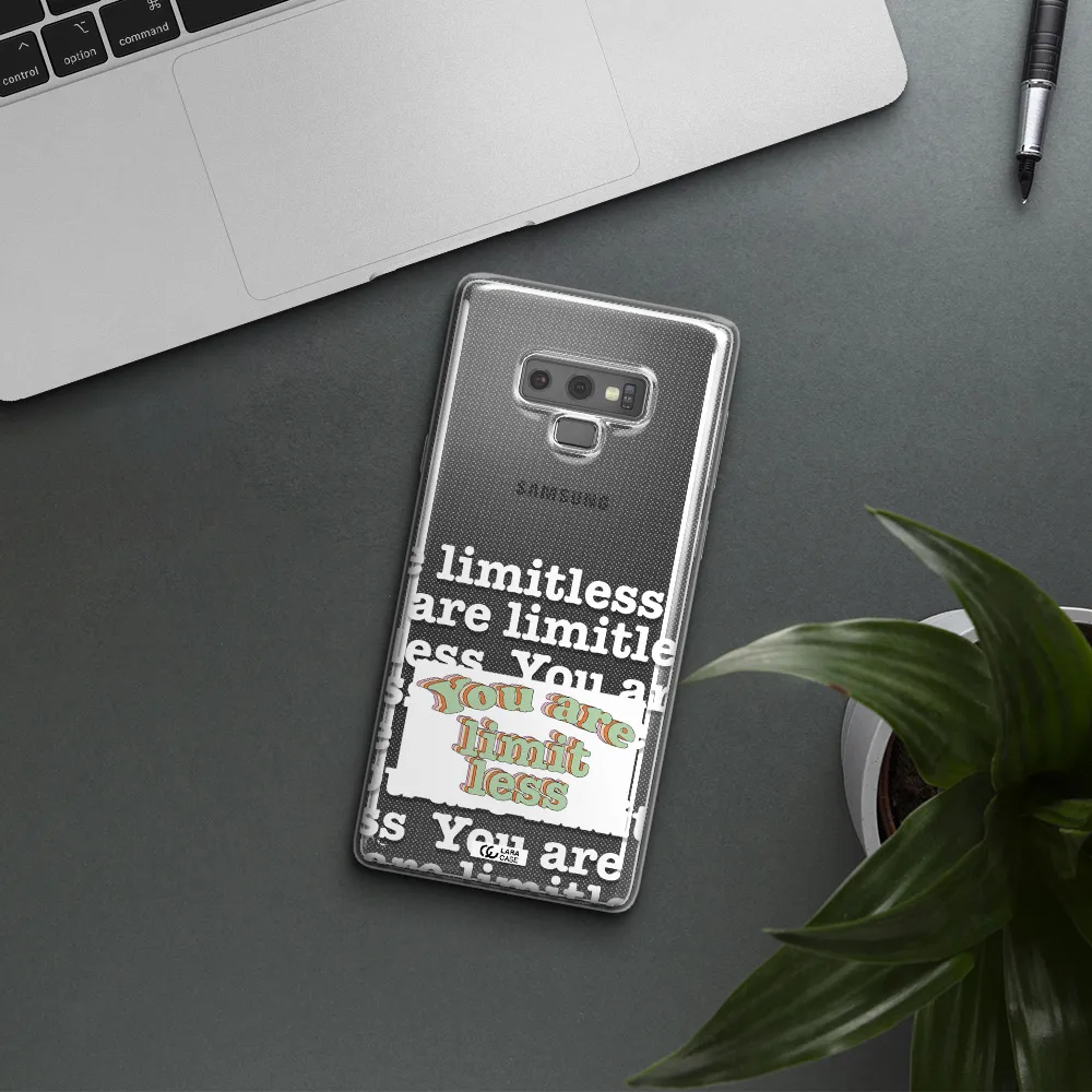 Limitless Samsung Note 9 Clear TPU Case