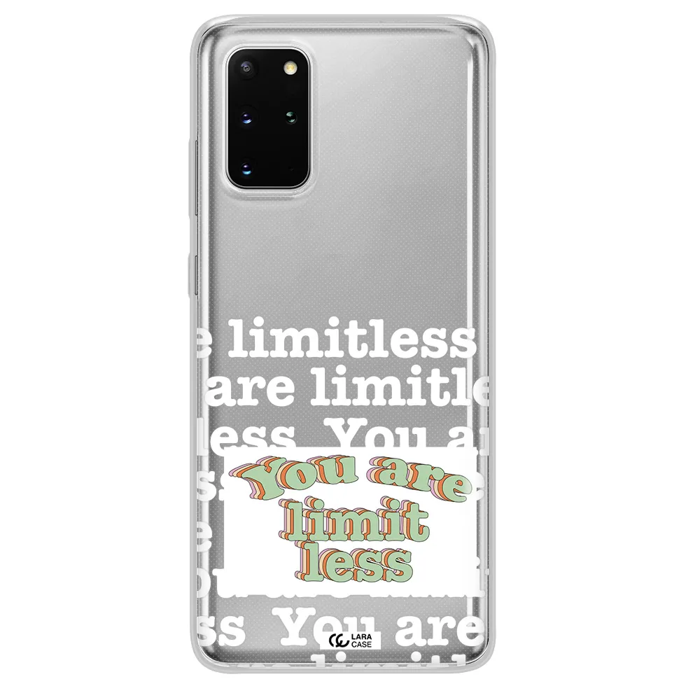 Limitless Samsung S 20 Plus Clear TPU Case
