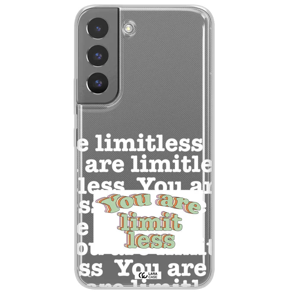Limitless Samsung S 22 Plus Clear TPU Case