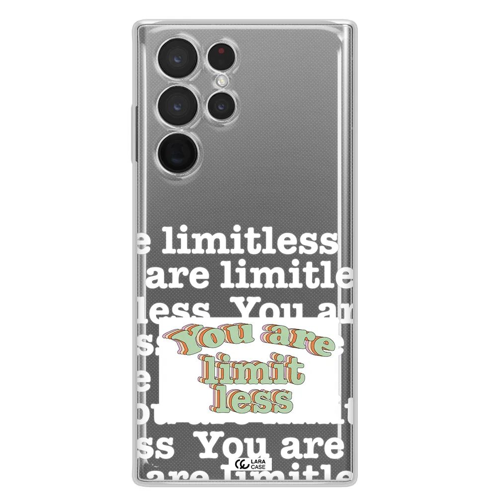 Limitless Samsung S 22 Ultra Clear TPU Case