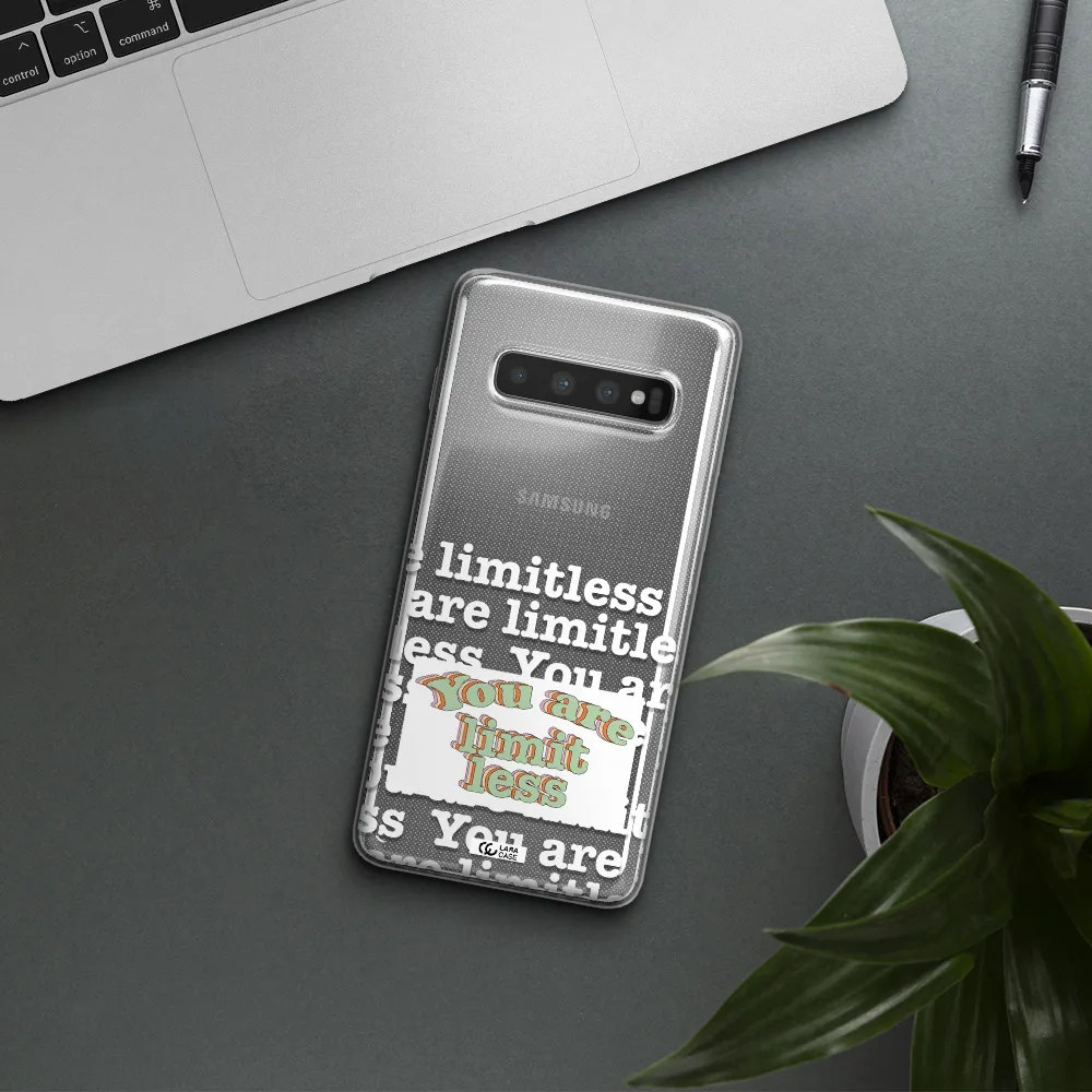 Limitless Samsung S10 Clear TPU Case