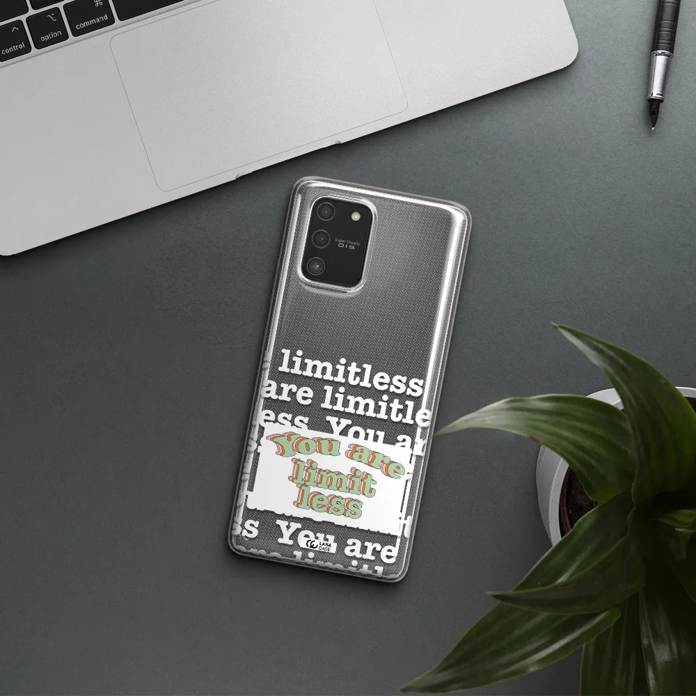 Limitless Samsung S10 Lite Clear TPU Case