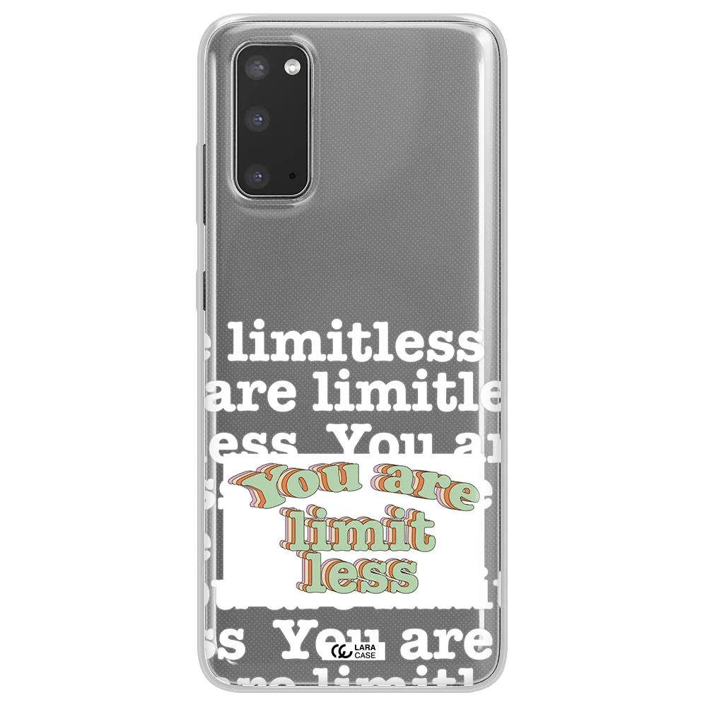 Limitless Samsung S20 Clear TPU Case