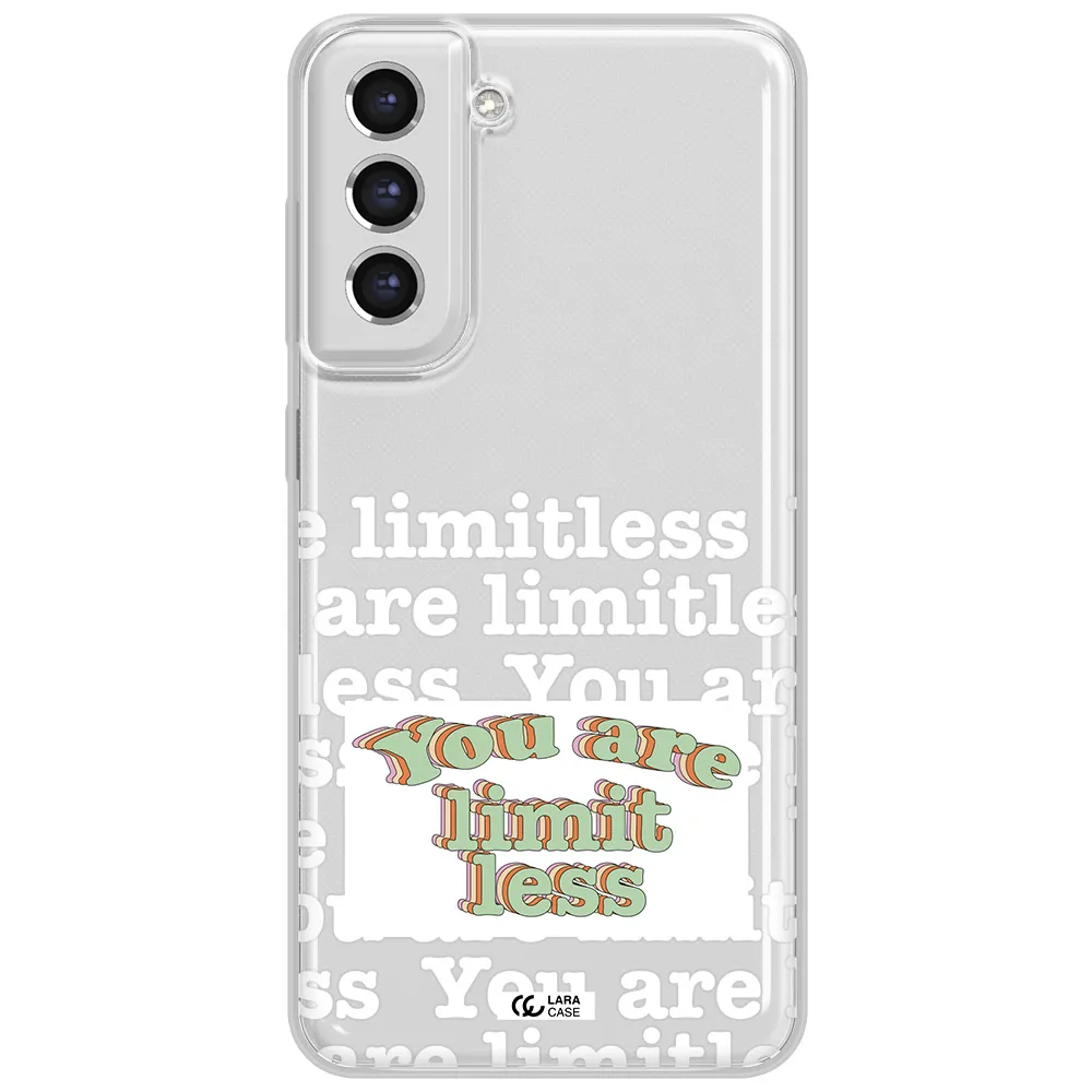 Limitless Samsung S21 Fe Clear Tpu Case