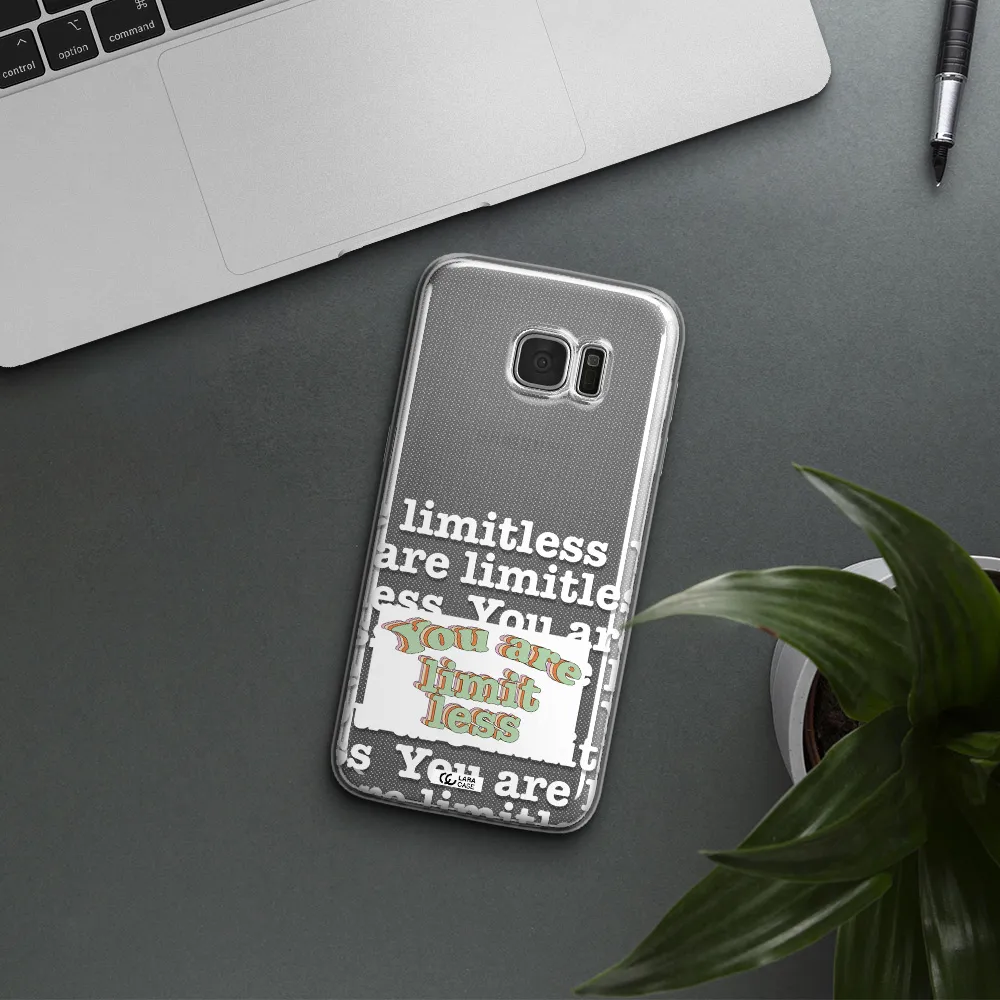 Limitless Samsung S7 Edge Clear TPU Case
