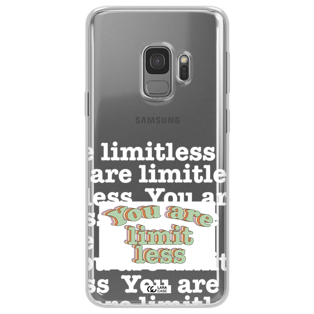 Limitless Samsung S9 Clear TPU Case