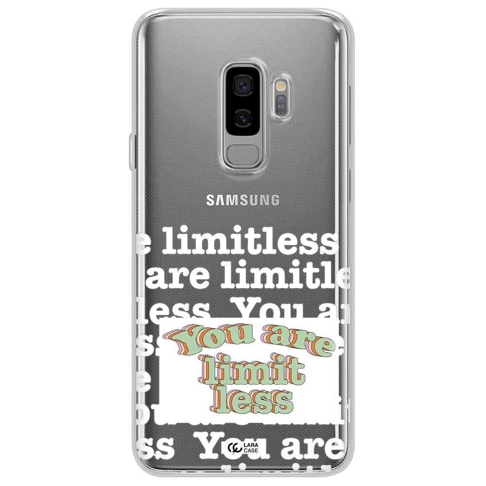 Limitless Samsung S9 Plus Clear TPU Case