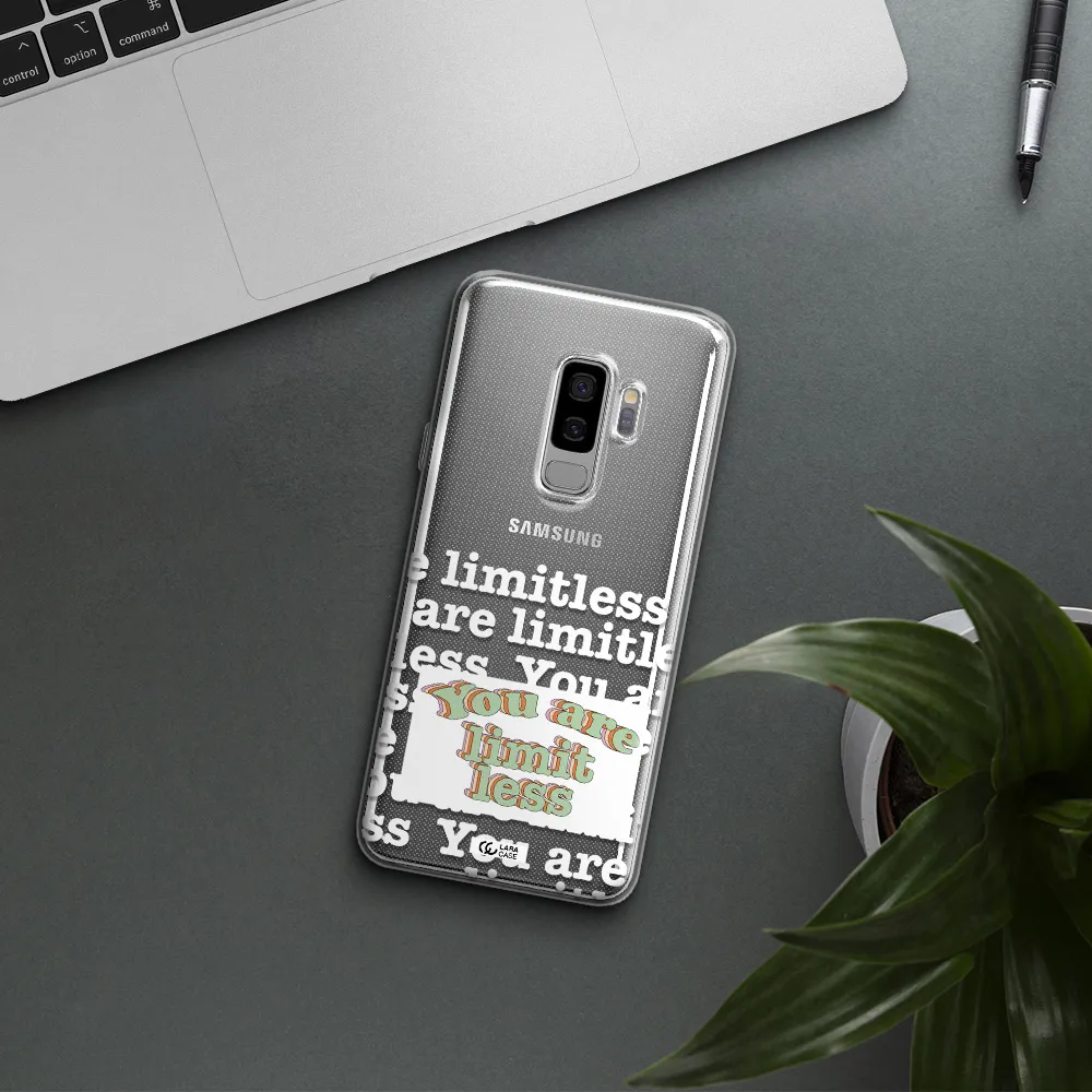 Limitless Samsung S9 Plus Clear TPU Case