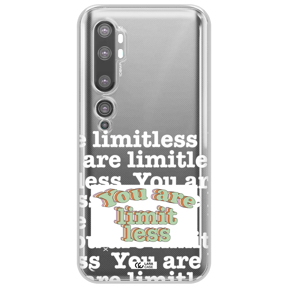 Limitless Xiaomi Mi Note 10 Clear TPU Case
