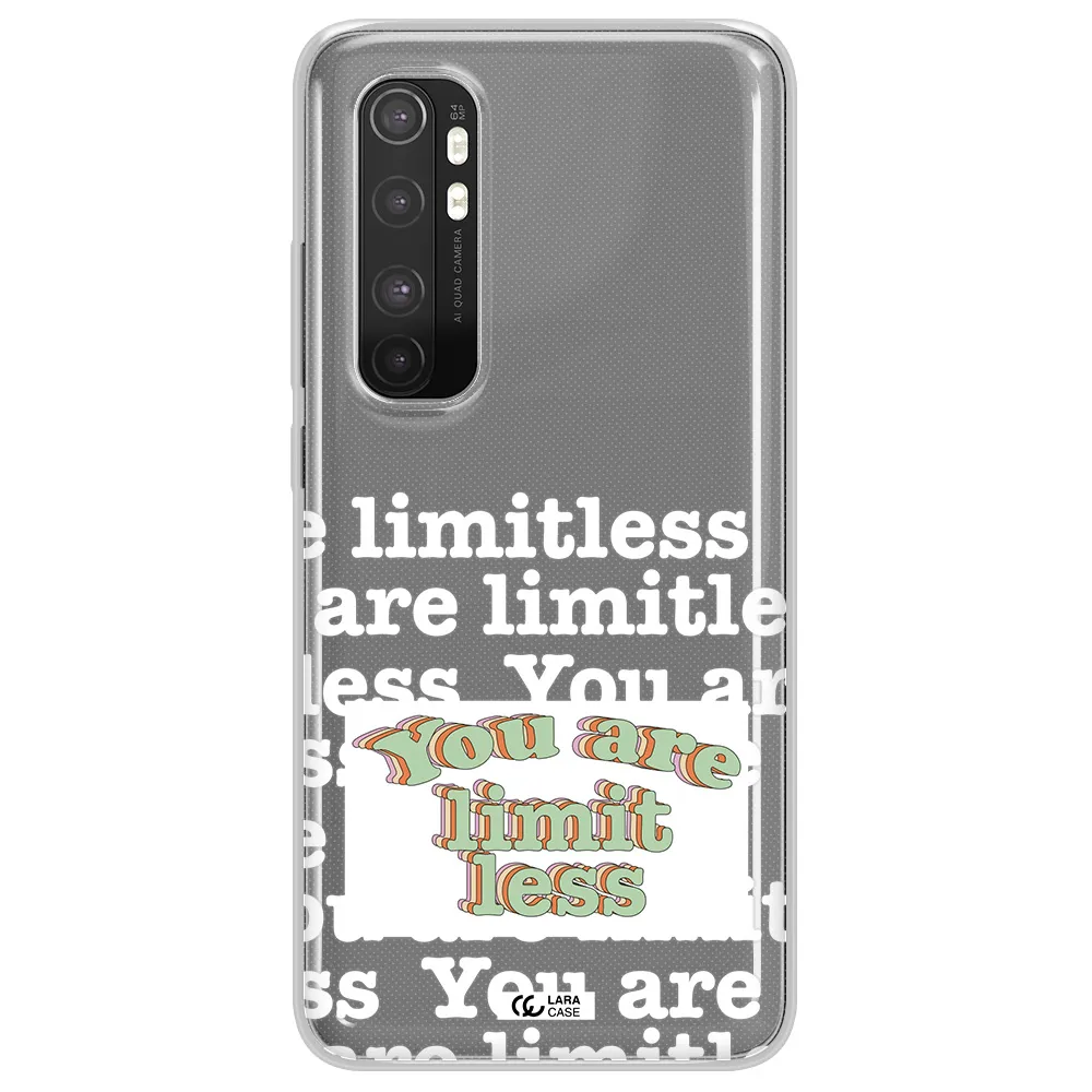 Limitless Xiaomi Mi Note 10 Lite Clear TPU Case