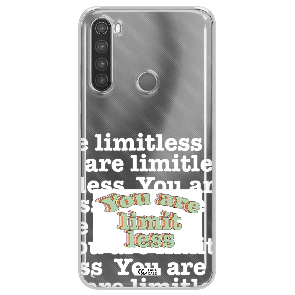Limitless Xiaomi Note 8 Clear TPU Case