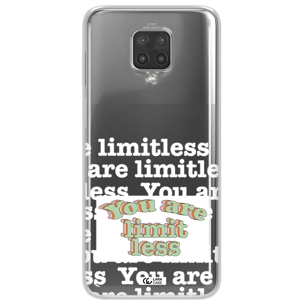 Limitless Xiaomi Note 9 Pro Clear TPU Case