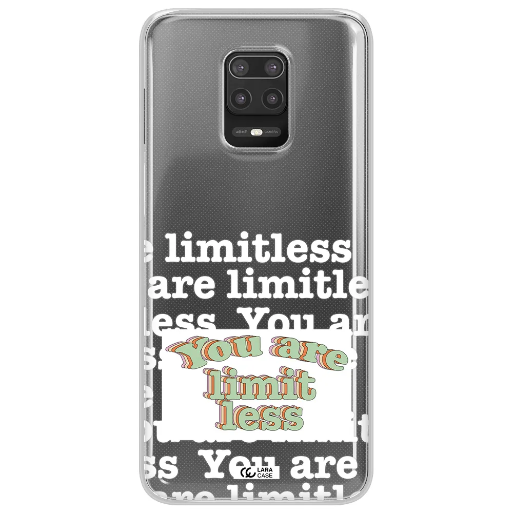 Limitless Xiaomi Note 9S Clear TPU Case
