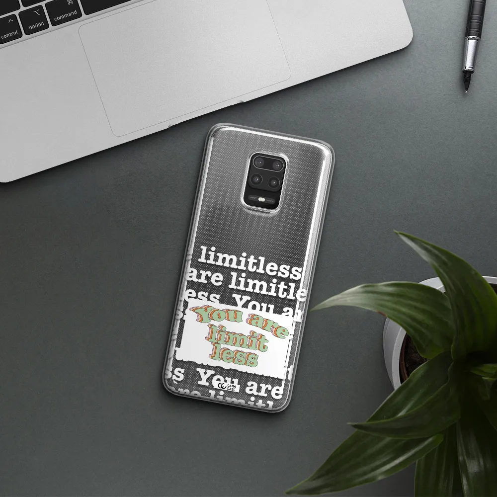 Limitless Xiaomi Note 9S Clear TPU Case