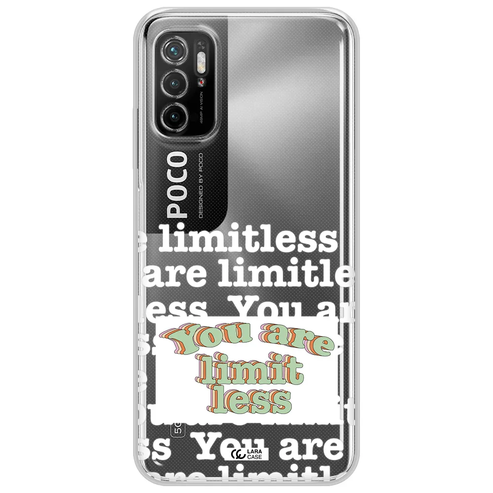 Limitless Xiaomi Poco M4 Pro 5G Clear Tpu Case