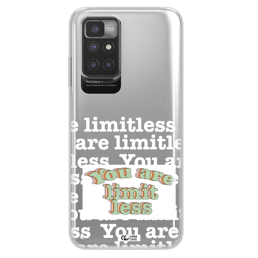 Limitless Xiaomi Redmi 10 Clear TPU Case