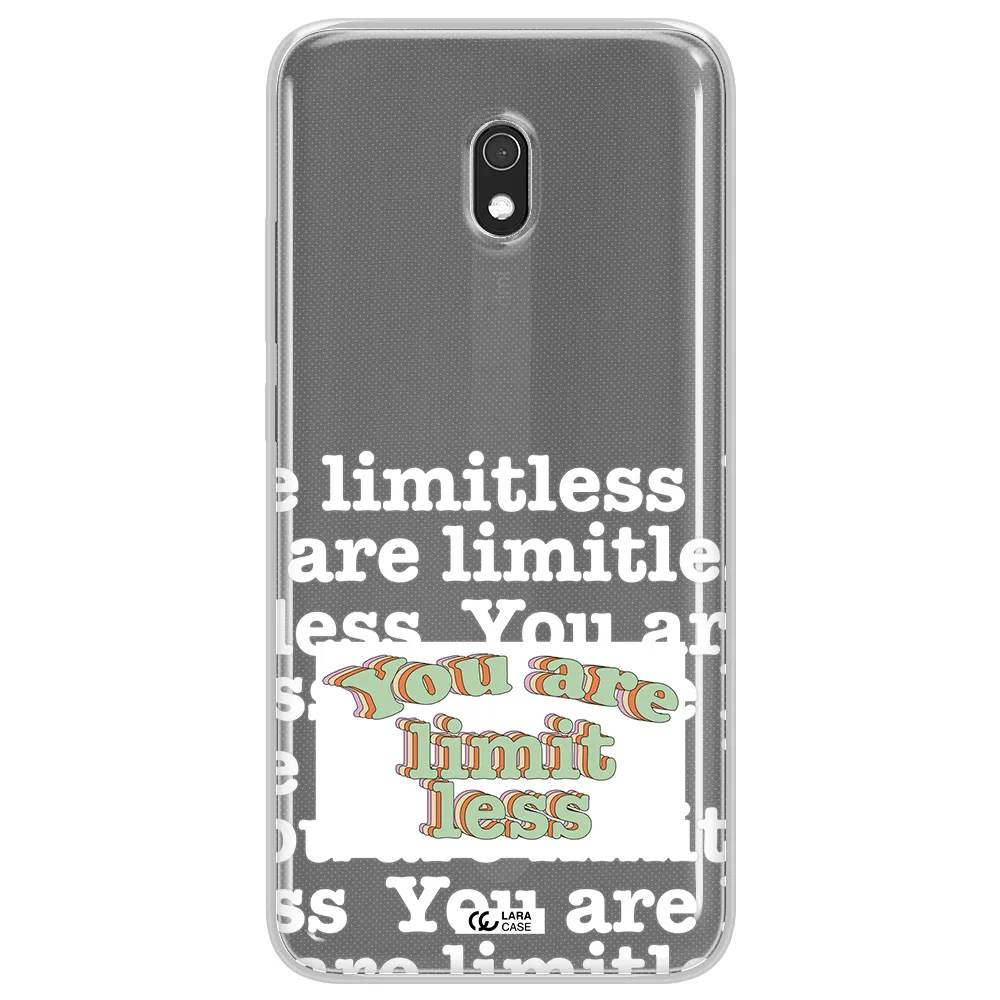Limitless Xiaomi Redmi 8A Clear TPU Case