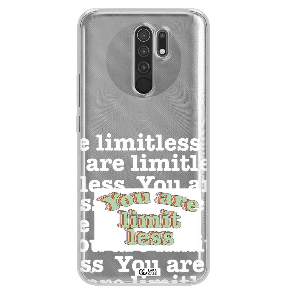 Limitless Xiaomi Redmi 9 Clear TPU Case