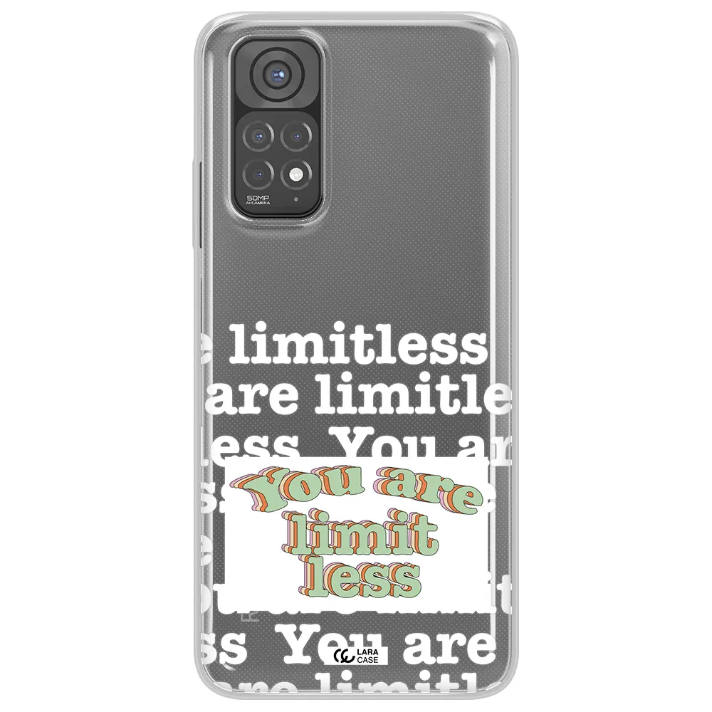 Limitless Xiaomi Redmi Note 11 Clear TPU Case