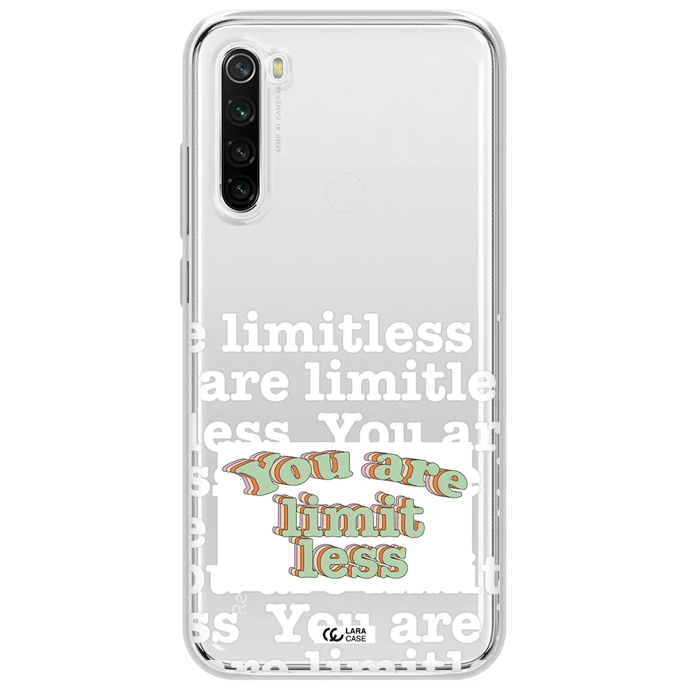 Limitless Xiaomi Redmi Note 8T Clear Tpu Case