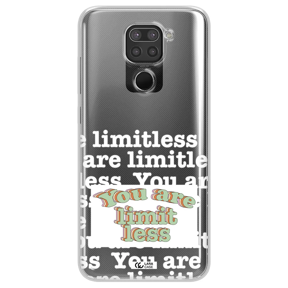 Limitless Xiaomi Redmi Note 9 Clear TPU Case