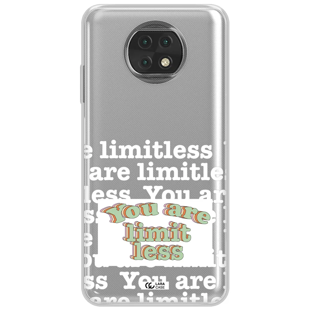Limitless Xiaomi Redmi Note 9T Clear Tpu Case