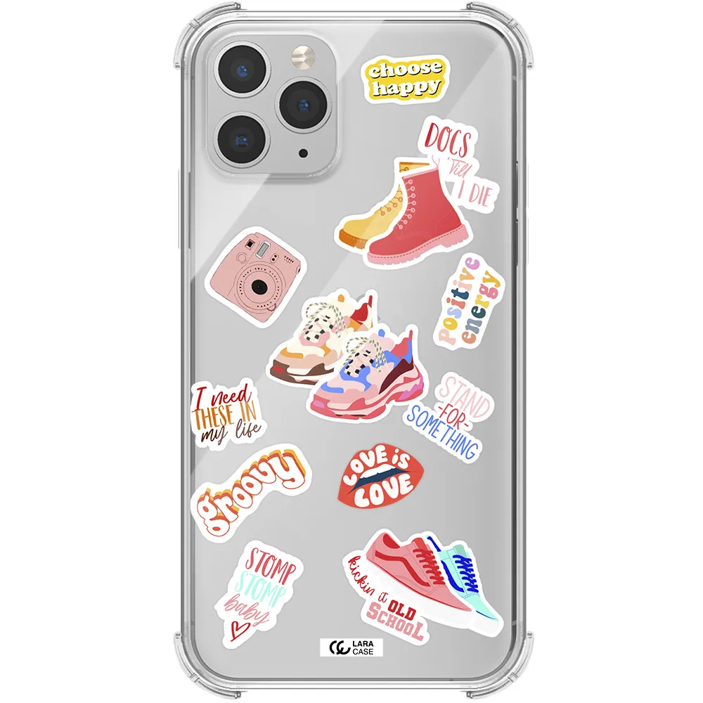 Positive Energy Apple iPhone 11 pro Clear PC Case