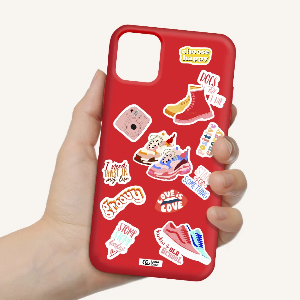 Positive Energy Apple iPhone 11 Silicone Imperial Red Case