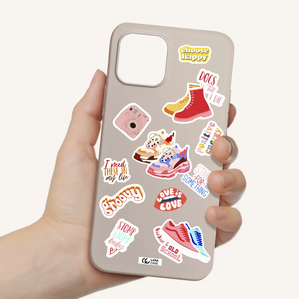 Positive Energy Apple iPhone 12 mini Silicone Stone Case