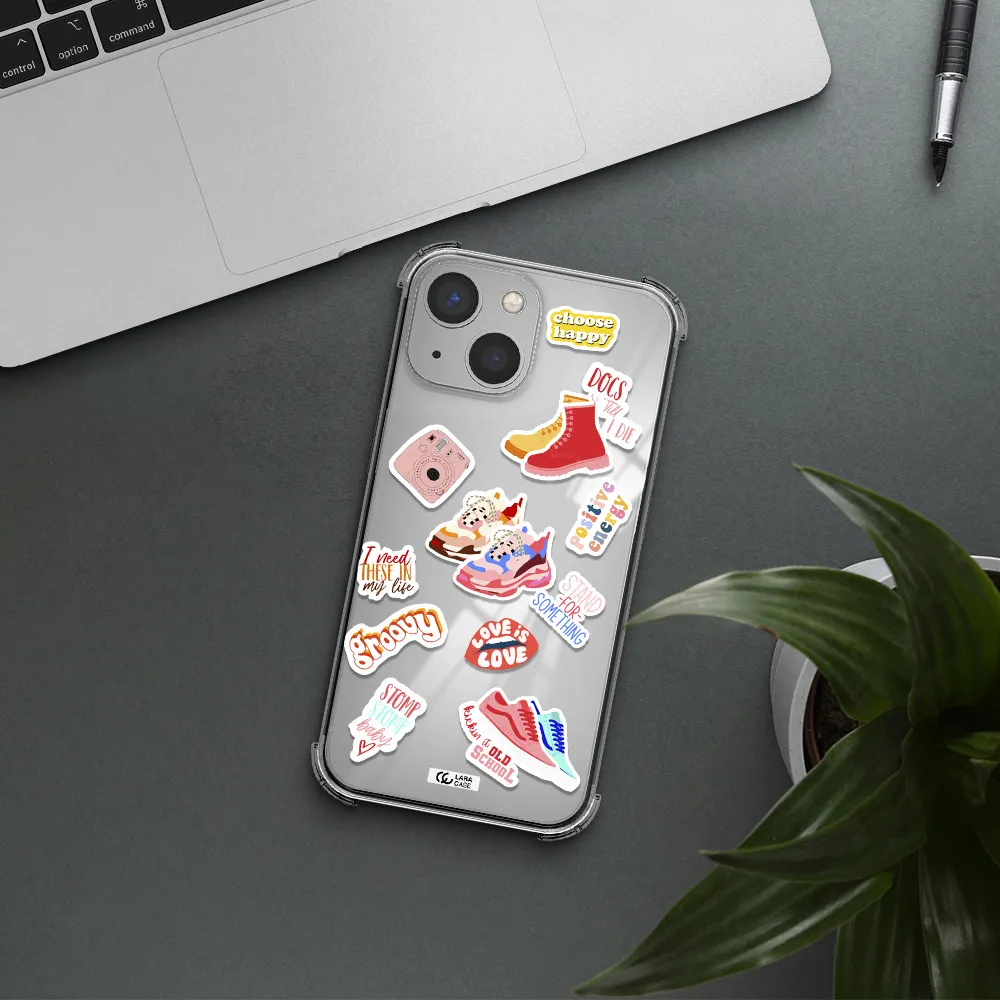 Positive Energy Apple iPhone 13 Clear PC Case