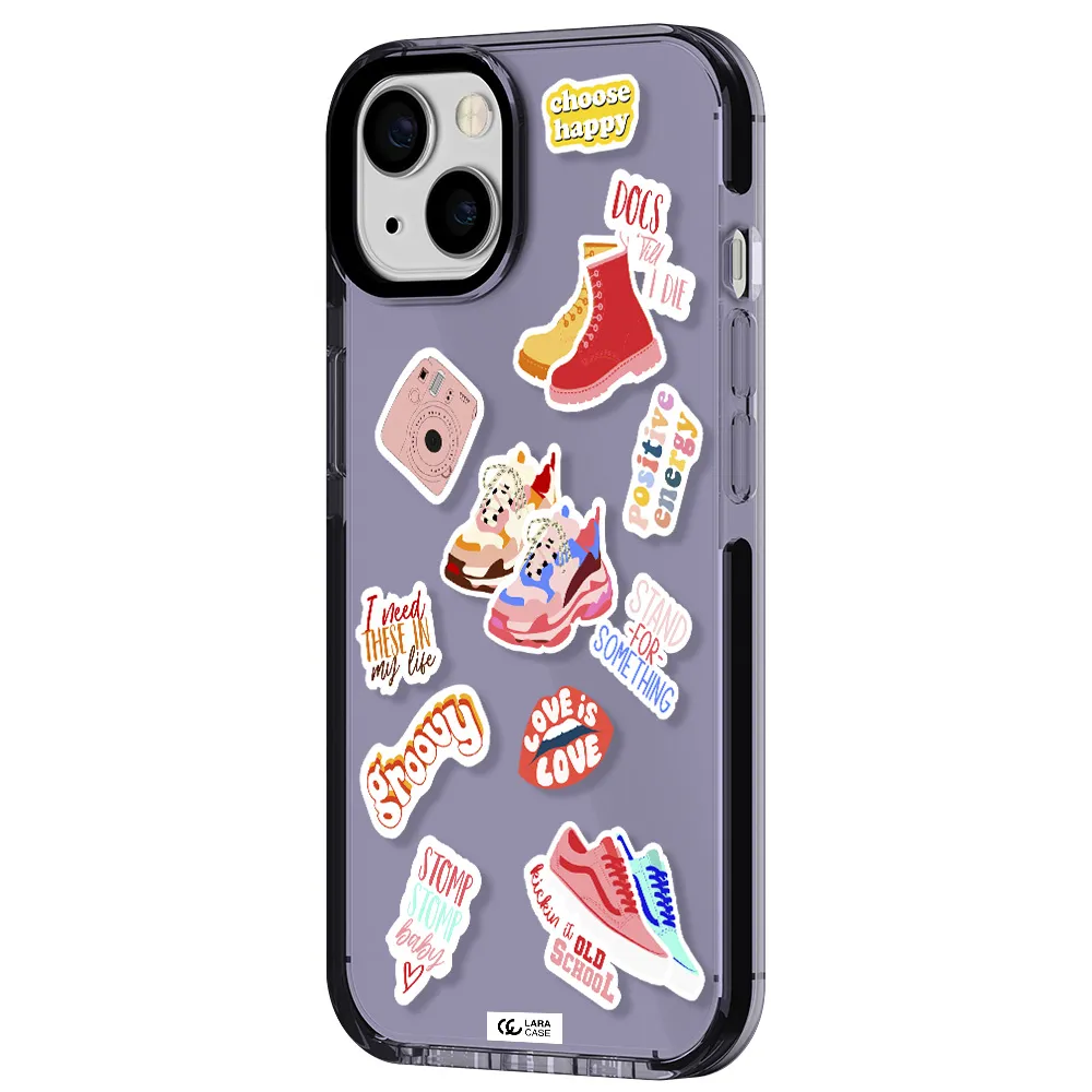 Positive Energy Apple iPhone 13 impact Lilac Case