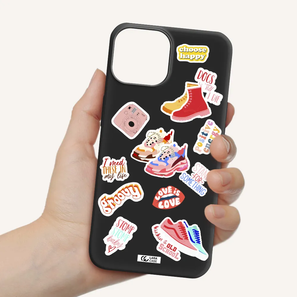 Positive Energy Apple iPhone 13 mini Silicone black Case