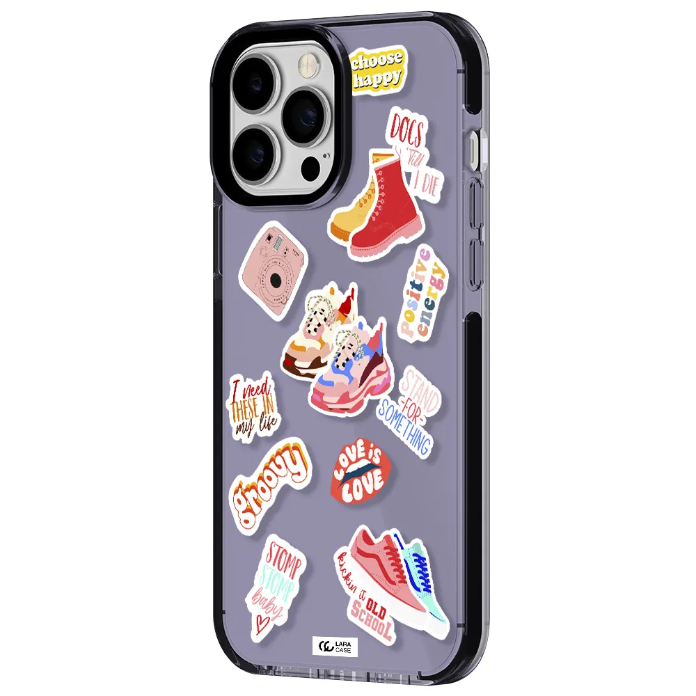 Positive Energy Apple iPhone 13 Pro Max impact Lilac Case