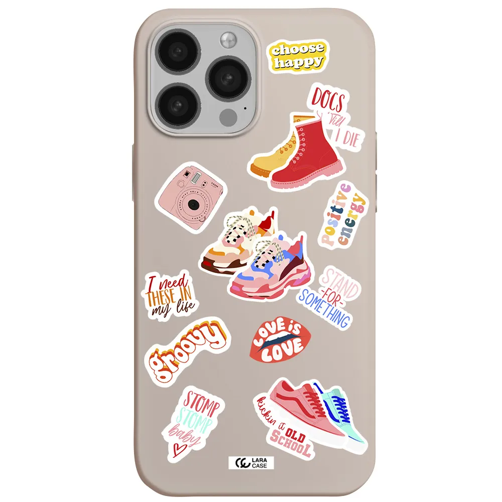 Positive Energy Apple iPhone 13 Pro Max Silicone Stone Case