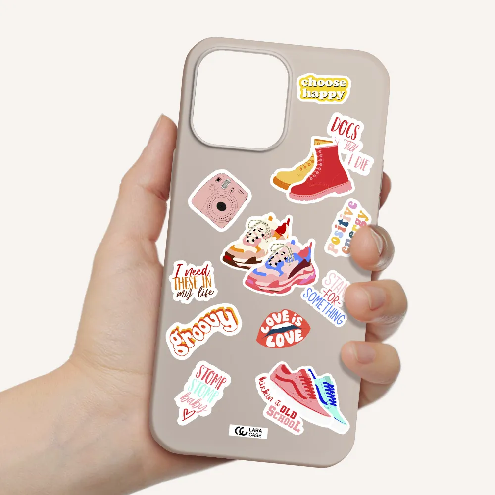 Positive Energy Apple iPhone 13 Pro Max Silicone Stone Case