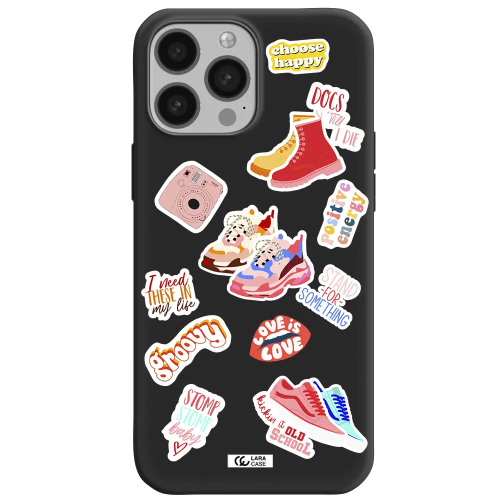 Positive Energy Apple iPhone 13 Pro Silicone black Case