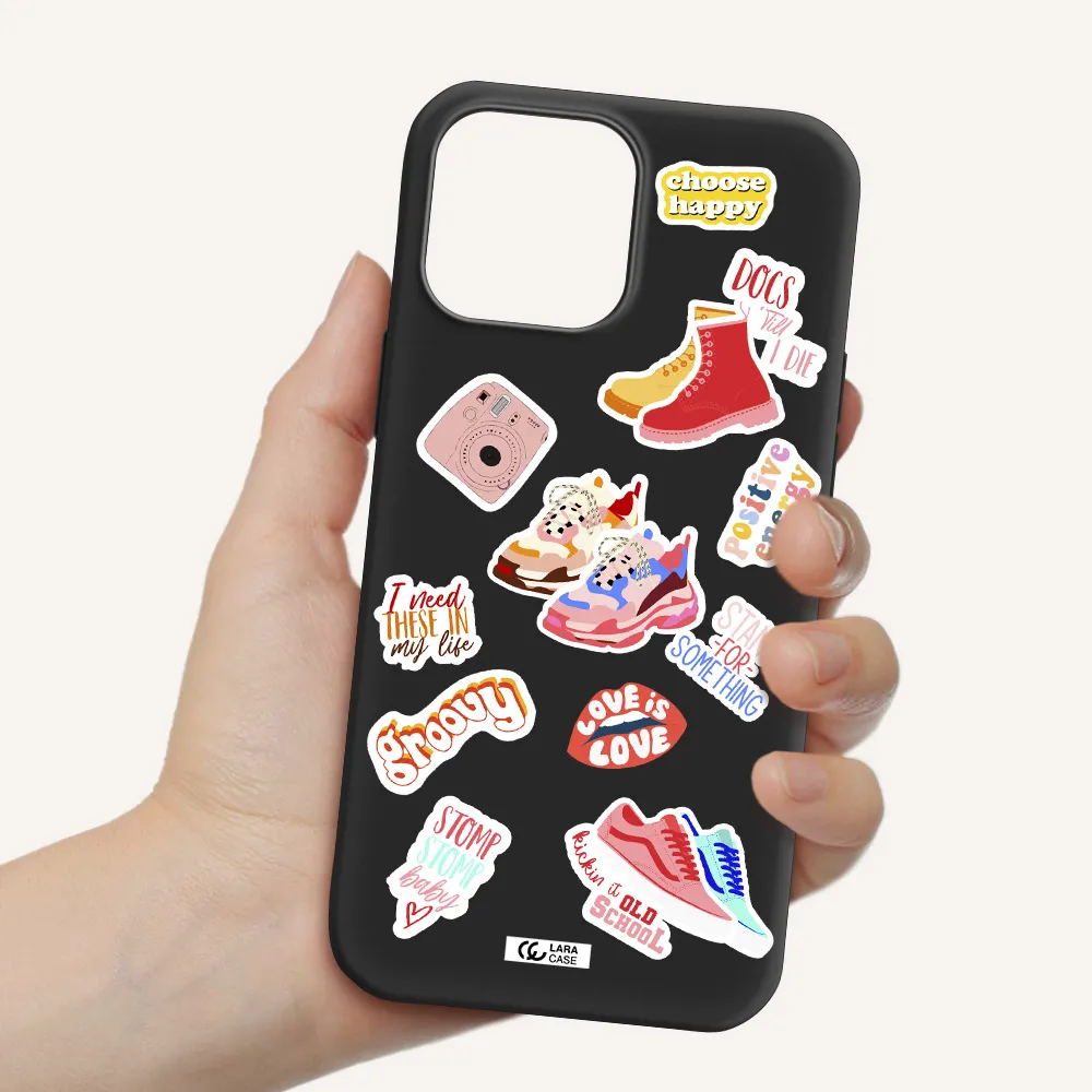 Positive Energy Apple iPhone 13 Pro Silicone black Case