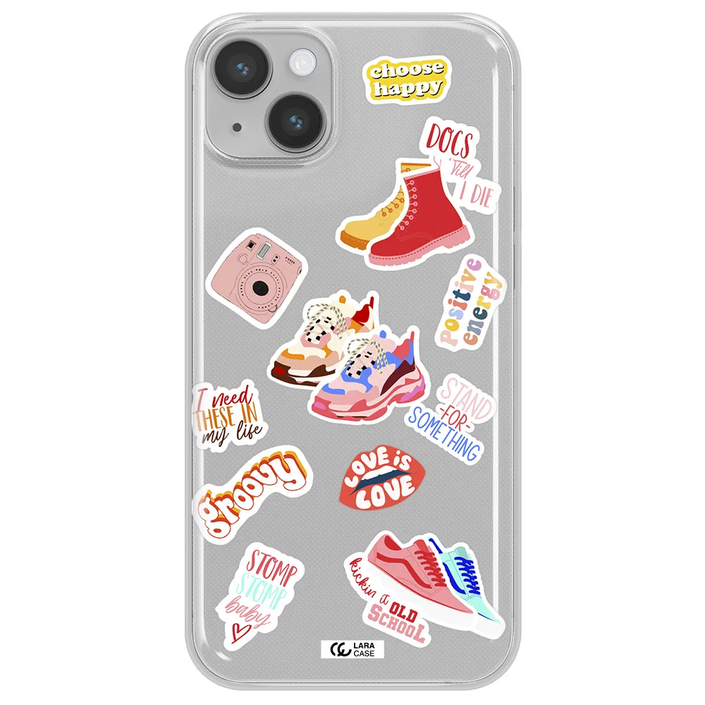 Positive Energy Apple iPhone 14 Clear TPU Case