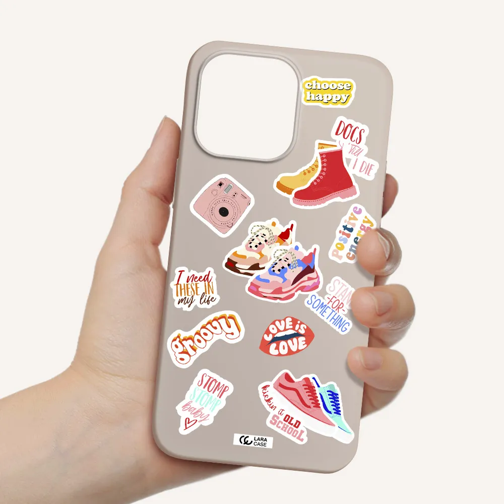 Positive Energy Apple iPhone 14 pro max Silicone Stone Case