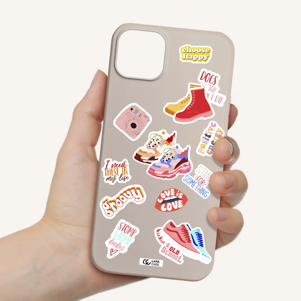 Positive Energy Apple iPhone 14 Silicone Stone Case