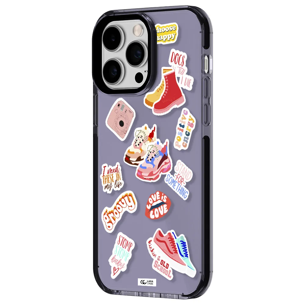 Positive Energy Apple iPhone 15 Pro impact Lilac Case